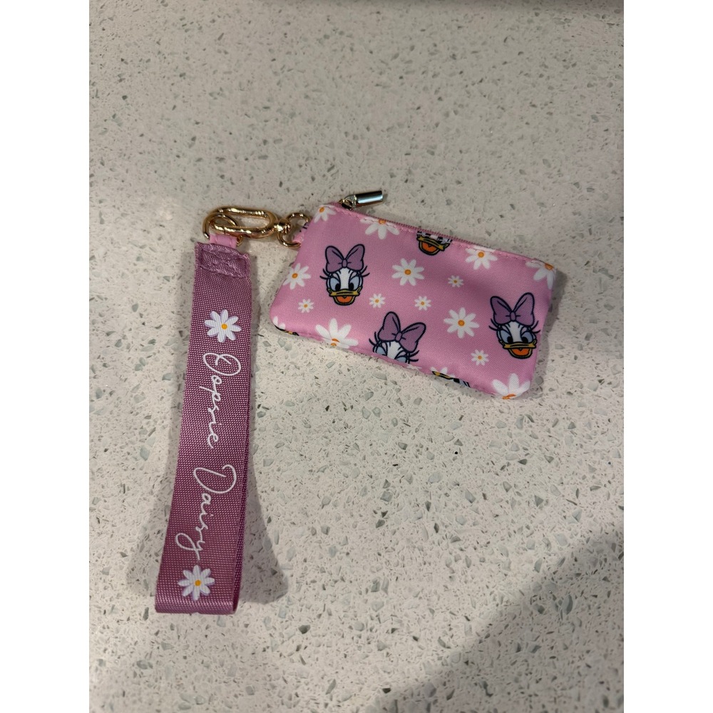 Disney Parks 2026 Daisy Duck Wallet Keychain New